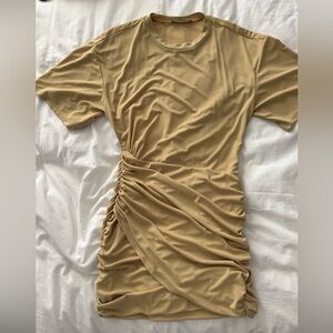 Zara Tan Mini Dress